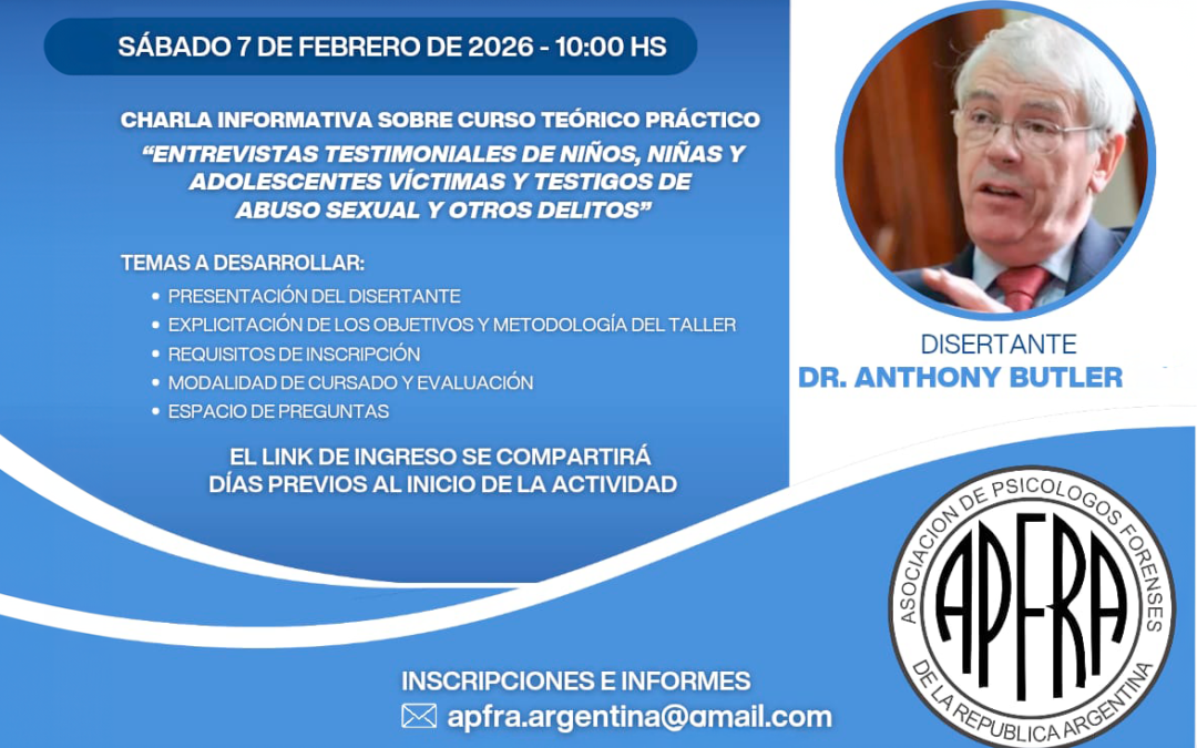 Charla Informativa sobre Curso Entrevistas Testimoniales 2026