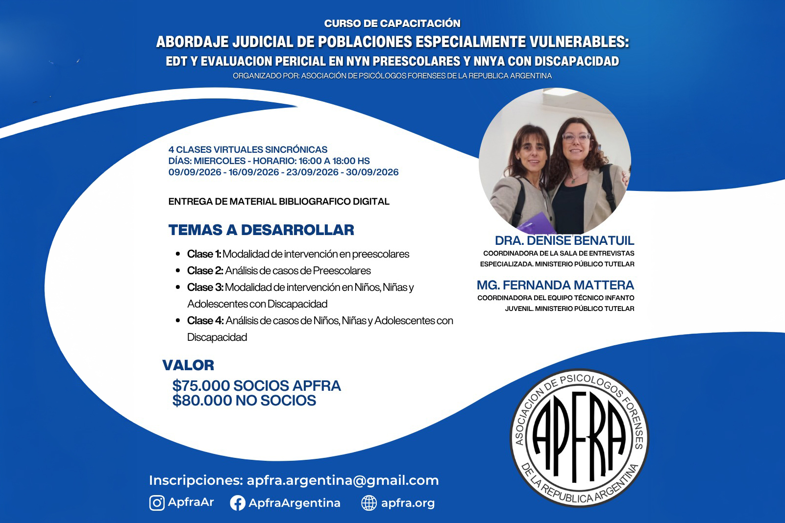 Curso Capacitación: Abordaje Judicial de Poblaciones especialmente vulnerables
